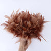 Fluffy Turkey Feathers Trim Ribbon Fringe