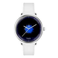 Luxury Modern Stylish Women Smart Watch With Round Screen Smartwatch For Girl Woman and Ladies With Heart Rate Monitor Compatible For Android and IOS Sistems