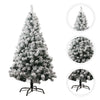 60cm Christmas tree white flocking snowflake Christmas tree decoration ornaments desktop decoration shopping mall party supplies