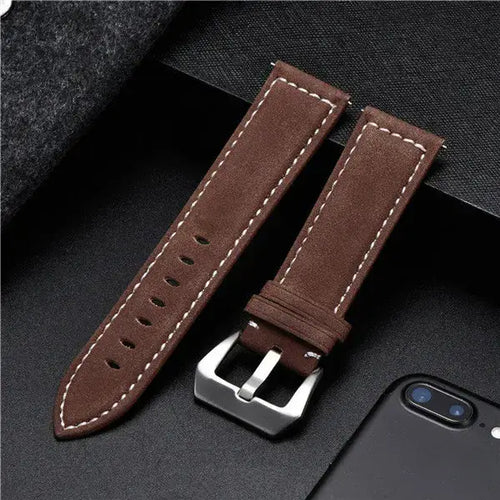 Samsung Galaxy Watch Leather Band - Classic Genuine Design