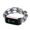 Fitbit Charge 6, 5, 4, 3, Fashion Beaded Strap