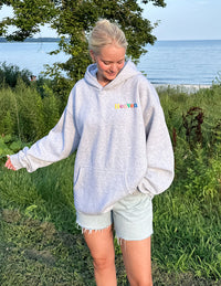 Heaven Heather Grey Unisex Hoodie