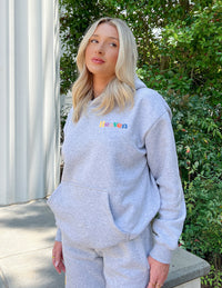 Heaven Heather Grey Unisex Hoodie