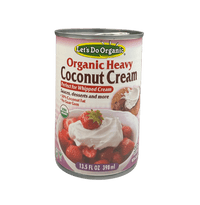 Coconut Cream, Organic, Heavy 30% Fat