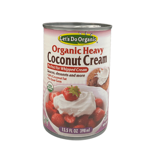 Coconut Cream, Organic, Heavy 30% Fat