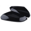 Fit For HONDA Civic 10th 2016 2017 2018 2019 Rearview Mirror Caps Horn Shape ABS Side Wing Mirror Cover Car Accessories
