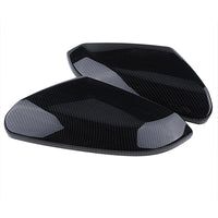Fit For HONDA Civic 10th 2016 2017 2018 2019 Rearview Mirror Caps Horn Shape ABS Side Wing Mirror Cover Car Accessories