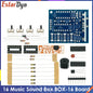 16 Music Sound Box BOX-16 Board 16-Tone Electronic Module DIY Kit Parts Components Soldering Practice Learning Kits for Arduino