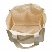 Reusable Tote Mesh Bag w/6 Internal Sleeves.