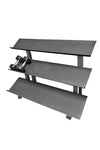 3-Tier Hex Dumbbell Rack - Muscle D Fitness - 15 Pair Storage