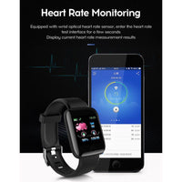 Modern NEW Smart Watch With Heart Rate Blood Pressure and Sports Wristband for Android Sistems