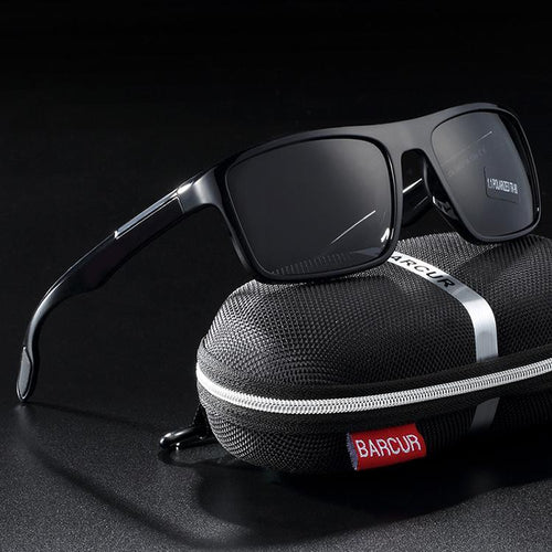 Modern Sport High Quality Polarized Sunglasses Men Ultralight Vintage Sunglasses for Women Square Eyewear oculos lunette de soleil femme