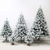 60cm Christmas tree white flocking snowflake Christmas tree decoration ornaments desktop decoration shopping mall party supplies