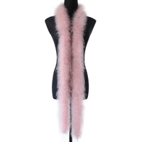 Fluffy Marabou Turkey Feather Boa (2 Meters)