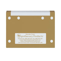 Apothecary Heavyweight Double-Fold Rx File Folder, 11-inch - Tan (100 Count)