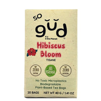 Hibiscus Bloom Tisane | Plant-based Tea Bags