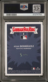 Graded 2023 Topps Garbage Pail Kids Julio Rodriguez #3B Reel Em In Rodriguez Baseball Card PSA 10 Gem Mint