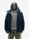 Long Down Parka - Black