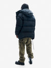 Long Down Parka - Black