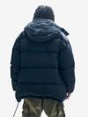 Long Down Parka - Black