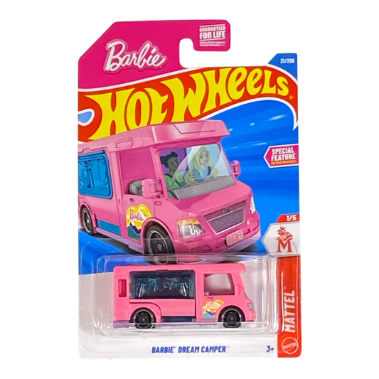 Pink Hot Wheels Barbie Dream Camper 1/5