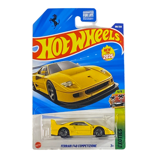 Hot Wheels Ferrari F40 Competizione | Exotics Series 4/5