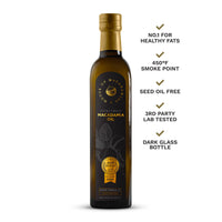 Macadamia Oil Extra Virgin Cold Pressed 16.9 oz.