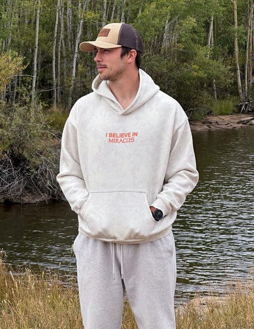 I Believe in Miracles Camo Unisex Hoodie