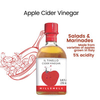 IL TINELLO, Apple Cider Vinegar Aceto di Mele, (8.45 fl oz) 250ml