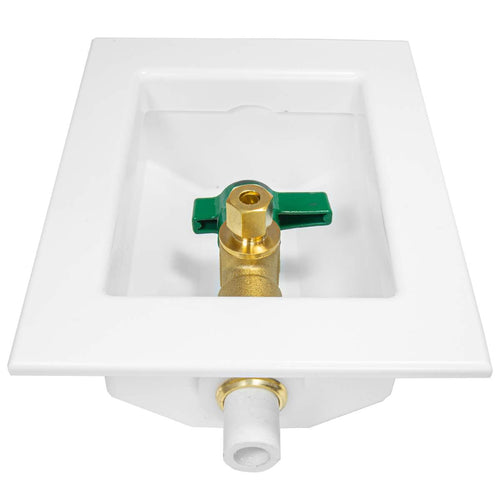 1/2" CPVC PPE Intet, Ice Maker Outlet Box Plumbingsell