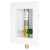 1/2" PEX Expansion (F1960) Inlet, Ice Maker Outlet Box, with Stainless Steel Arrestor Plumbingsell