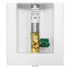 1/2" CPVC PPE Intet, Ice Maker Outlet Box, with Stainless Steel Arrestor