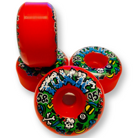 Toxic Team MED HARD Wheels 58mm/95A