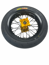 Razor MX or SX 12" Rear Supermoto Wheel Kit with CNC Aluminum Hub