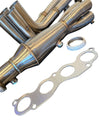 SPDZ1 K Swap K20 K24 Megaphone Exhaust Header 2 Bolt 4-1 Tri-Y EK EG DC2 Civic Pipe