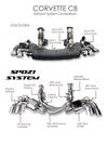 SPDZ1 Corvette C8 Stingray (AFM/NPP) X-pipe Exhaust System Ultra Edition
