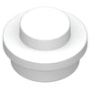 White 4073 1x1 Round Plate Brick – Choose Quantity – Brick-Compatible Bulk Lot