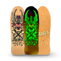 Ed Gein, Limited Edition, Hand-Painted GLOW-IN-THE-DARK Deck 10"x30” (1 of 5)