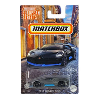 Matchbox 2018 Bugatti Divo European Streets
