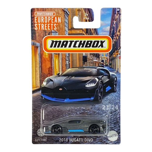 Matchbox 2018 Bugatti Divo European Streets