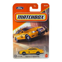 Matchbox Ford Police Interceptor | 2025 Matchbox Series 29/125