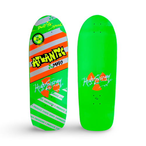 Atlantic Radioactive Limited Edition, HAND-PAINTED Deck 10”x30” (1 of 10)