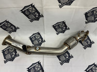 SPDZ1 K Series Header Downpipe 12-15 Civic Si & 13-15 Acura ILX Stainless Bellmouth