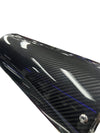 SPDZ1 Carbon Series Performance Muffler – 3" Inlet / 4.5" Burnt Tip (No-Weld Design)