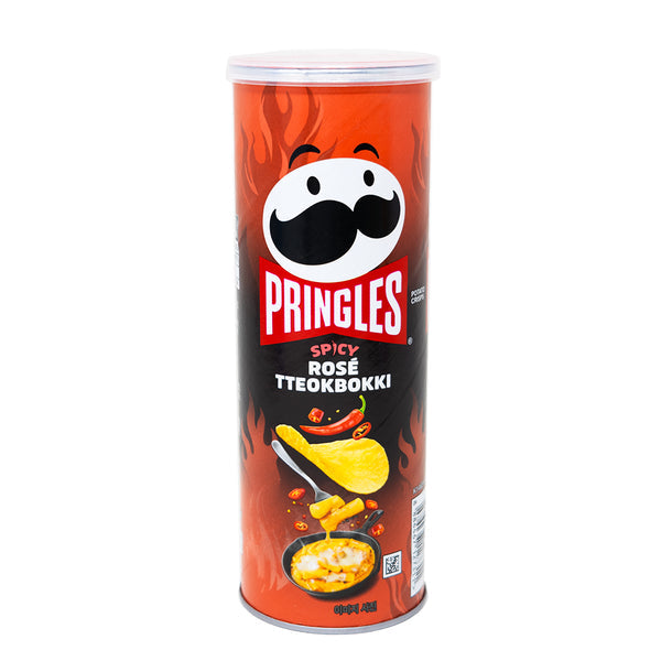 Pringles Spicy Rosé Tteokbokki 4ct (100g) (Korea)