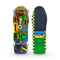 Kryptonics Ransom LIMITED EDITION 10.1"x30" HAND PAINTED Complete (1 of 3)