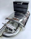 SPDZ1 Universal Valved Performance Muffler Kit – High-Flow 2.5" Valve-Controlled Exhaust System (Quiet & Loud Modes)