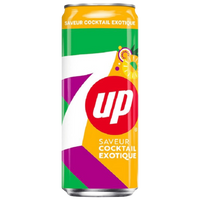 7UP Saveur Cocktail Exotique 6ct (330mL) (France)