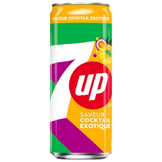 7UP Saveur Cocktail Exotique 6ct (330mL) (France)