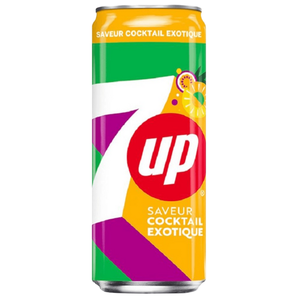 7UP Saveur Cocktail Exotique 6ct (330mL) (France)